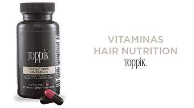 Vitaminas Toppik Hair nutrition 2 en 1